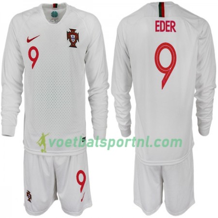 Portugal EDER 9 Kind Uit Tenue WK voetbal 2018 L/S